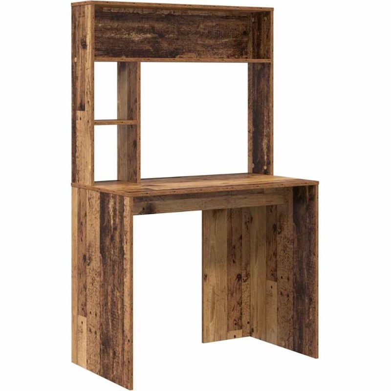 Γραφείο VidaXL από Επεξεργασμένο Ξύλο 91x50x149 cm - Παλιό Ξύλο