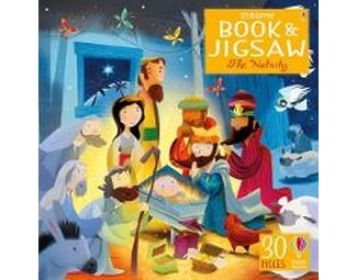 Usborne Book and Jigsaw The Nativity image 0
