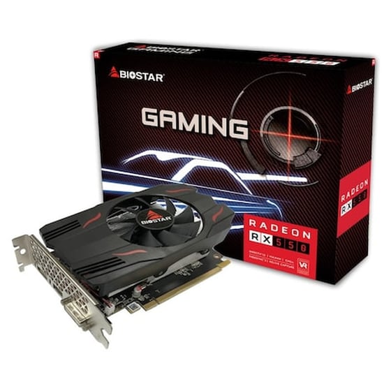 Biostar Vga Amd Radeon Rx550 Va5515rf21, Gddr5 2gb, 128bit image 0