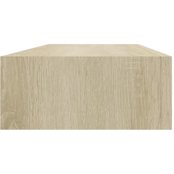 Ράφι Τοίχου VidaXL από MDF 60x23.5 cm - Δρυς/ Μπεζ image 3