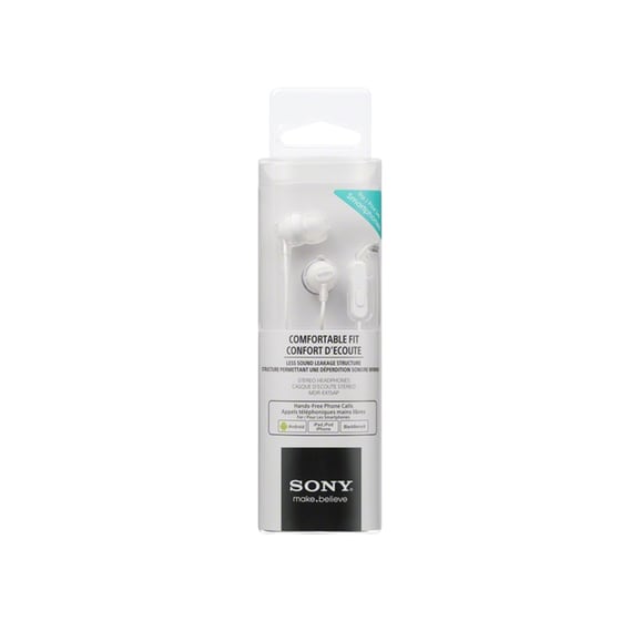 Ακουστικά Handsfree Sony MDR-EX15AP 3.5mm Jack - Λευκό image 1