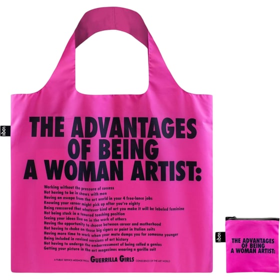 Τσταντα&nbsp;Αναδιπλούμενη Loqi&nbsp;Guerrilla&nbsp;Girls&nbsp;Woman&nbsp;Artist image 0