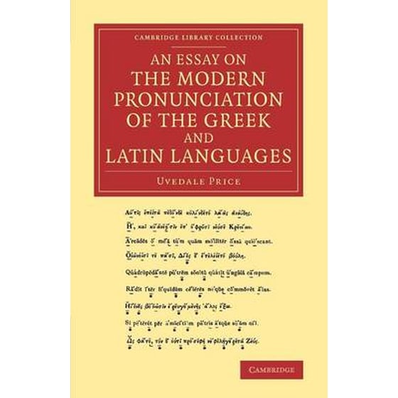 Essay on the Modern Pronunciation of the Greek and Latin Languages image 0