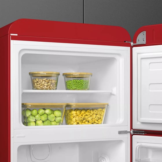 SMEG FAB30RRD6 294 Lt Κόκκινο Δίπορτο Ψυγείο image 8