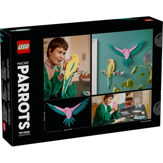 LEGO® Art The Fauna Collection - Macaw Parrots (31211) image 9
