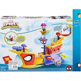 Παιχνιδολαμπάδα Hasbro Marvel Spidey And His Amazing Friends Waterwebs Καράβι Ahoy Bubble (G0666)