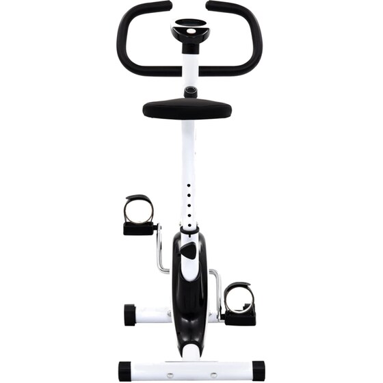 VIDAXL Ποδήλατο Γυμναστικής  Όρθιο Λευκό-Μαύρο image 4