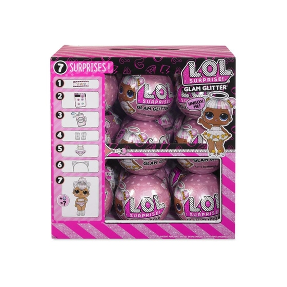 Μίνι Κούκλα LOL Surprise Glitter 7 Εκπλήξεις (1 Τεμάχιο) image 5