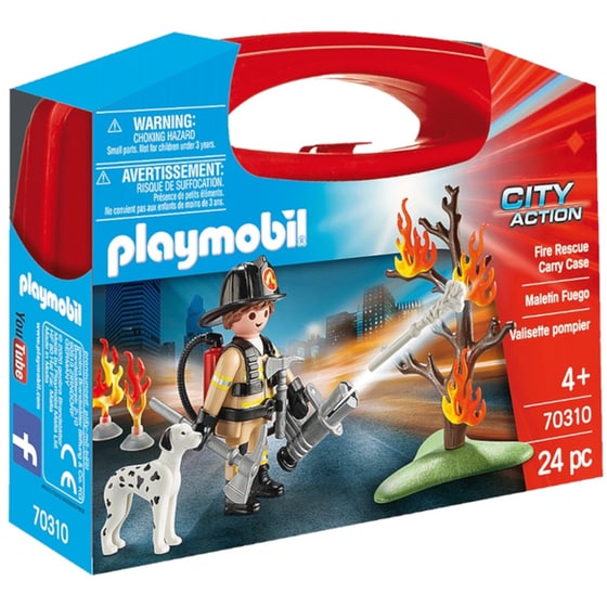 PLAYMOBIL® City Action Βαλιτσάκι Δασοπυροσβέστης (70310) image 0