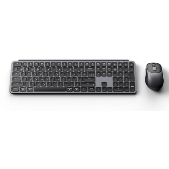 Keychron B6 Pro Combo Ultra-Slim Ασύρματο Bluetooth Σετ Πληκτρολόγιο & Ποντίκι - Space Grey image 1