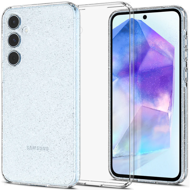 Θήκη Samsung Galaxy A55 - Spigen Liquid Crystal - Crystal Quartz