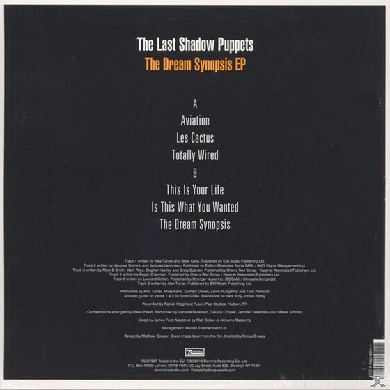 The Dream Synopsis Ep (12inch+Mp3) image 3