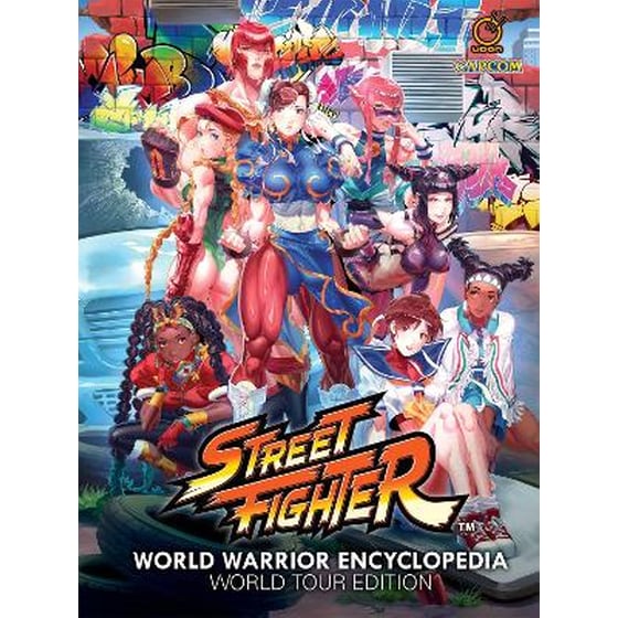 Street Fighter World Warrior Encyclopedia: World Tour Edition (Hardcover) image 0