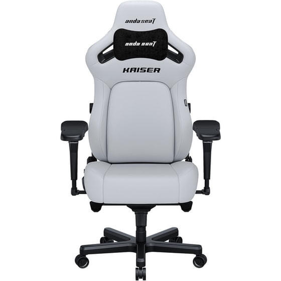 Καρέκλα Gaming Anda Seat Kaiser 4 XL από Δερματίνη - Λευκή image 0