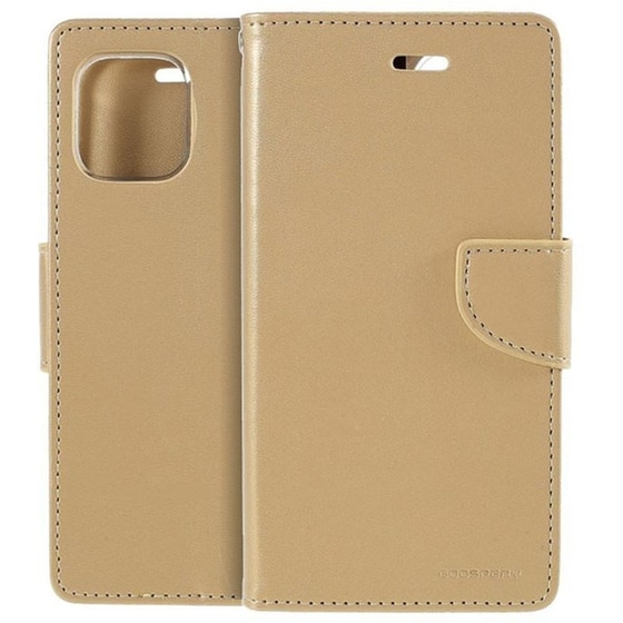 Θήκη Apple iPhone 12 Mini - Mercury Bravo Diary - Χρυσό image 0