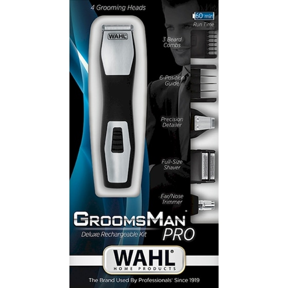 Επαγγελματικό Trimmer WAHL Groomsman Pro 9855-1216 Μαύρο/Ασημί image 3