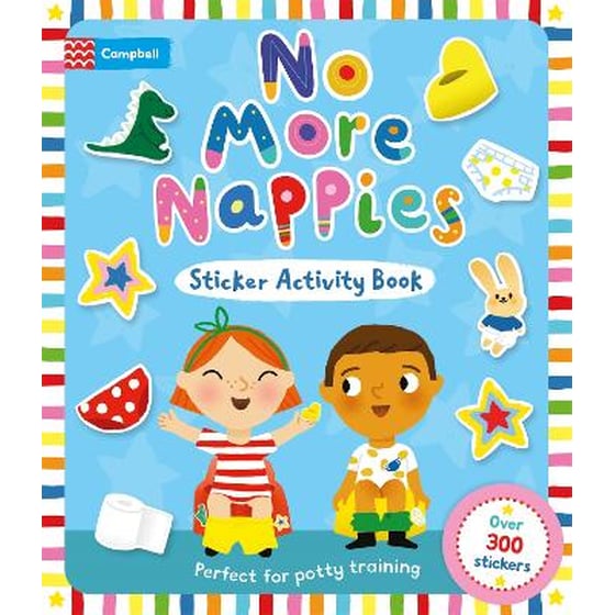 No More Nappies Sticker Activity Book image 0