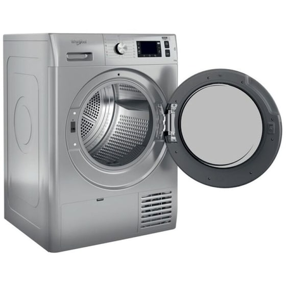 WHIRLPOOL AWZ 9HPS.F 9kg με Αντλία Θερμότητας Ασημί Στεγνωτήριο Ρούχων image 3