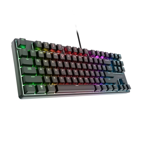 Trust GXT 864 Cada Ενσύρματο Gaming Πληκτρολόγιο - Μαύρο image 1