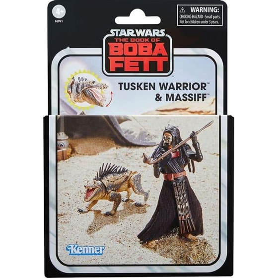 Φιγούρα Δράσης Hasbro Star Wars: The Book Of Boba Fett Vintage Collection - Tusken Warrior And Massiff (10cm) image 0