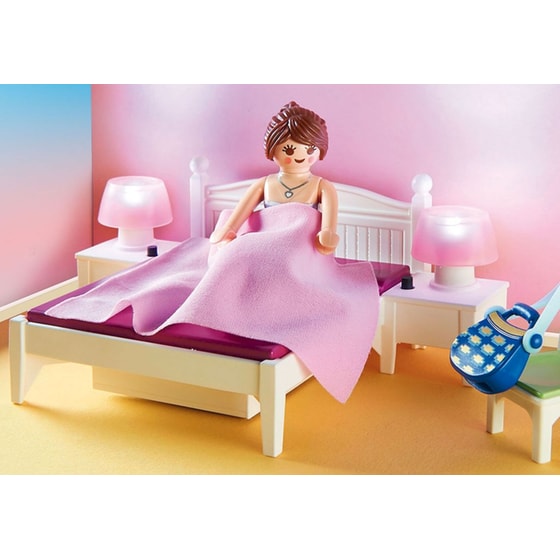 PLAYMOBIL® Dollhouse Υπνοδωμάτιο με Ατελιέ Ραπτικής (70208) image 3