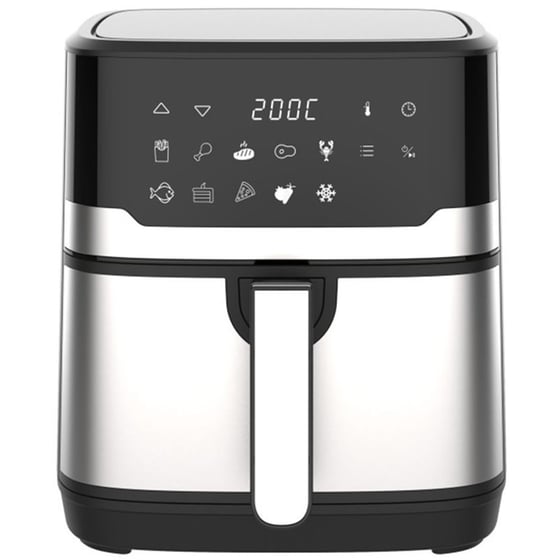 JOCCA J-2719 με Αποσπώμενο Κάδο 1700 W Ασημί Φριτέζα Αέρος image 0