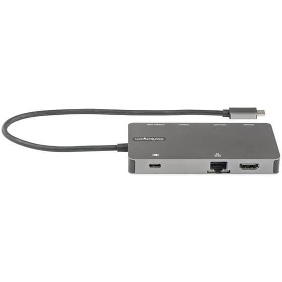 USB Hub Startech DKT30CHVSDPD USB-C με 9 θύρες - Γκρι image 2