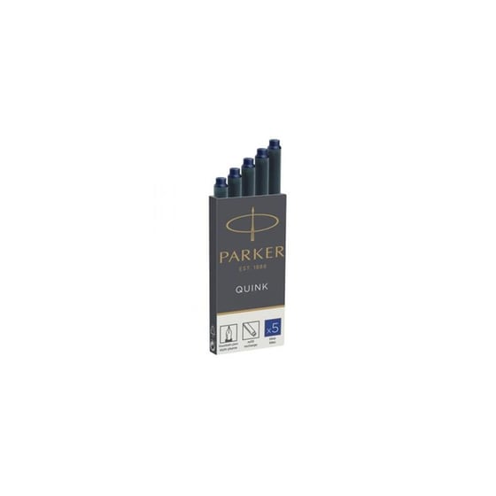 1x5 Parker Ink Cartridge Quink Blue image 0