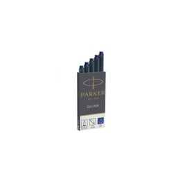 1x5 Parker Ink Cartridge Quink Blue