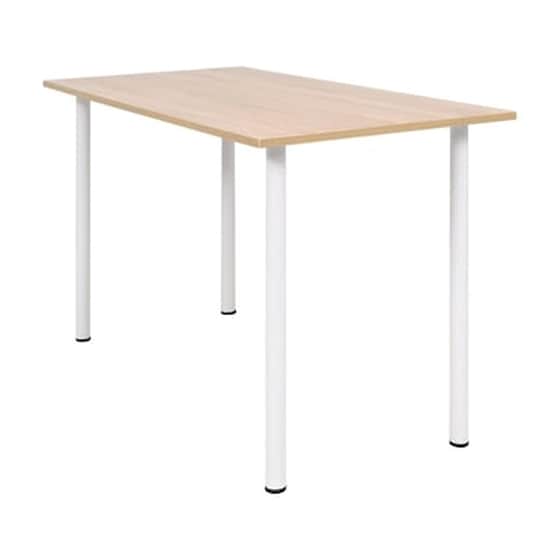 Τραπεζαρία Vidaxl 120x60x73 cm - Δρύς/Λευκό image 1