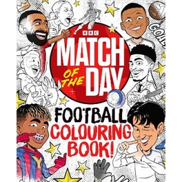 The Match of the Day Football Colouring Book