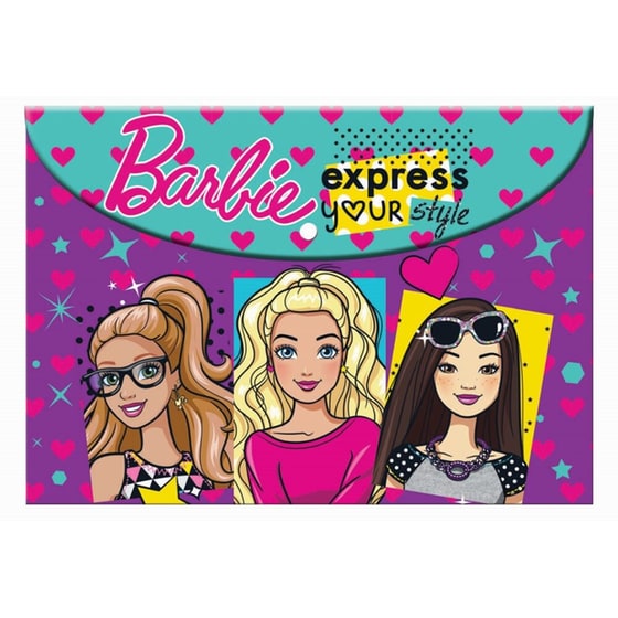 Φάκελος με Κουμπί Barbie image 0