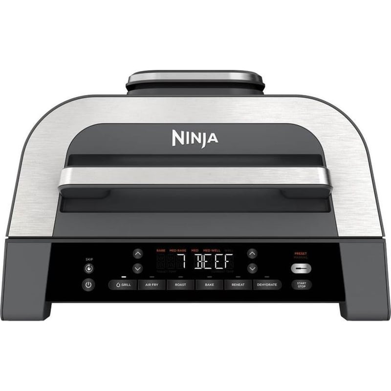 NINJA DG551EU με Καπάκι 1760 W 3.8 L Μαύρο/Ασημί Φριτέζα Αέρος