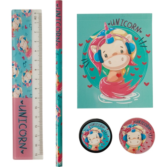 Σχολικό Σετ Coolbee Baby Unicorn (5 Τεμάχια) image 1