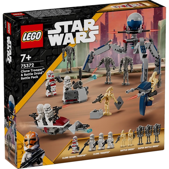 LEGO® Star Wars Clone Trooper™ & Battle Droid™ Battle Pack (75372) image 0
