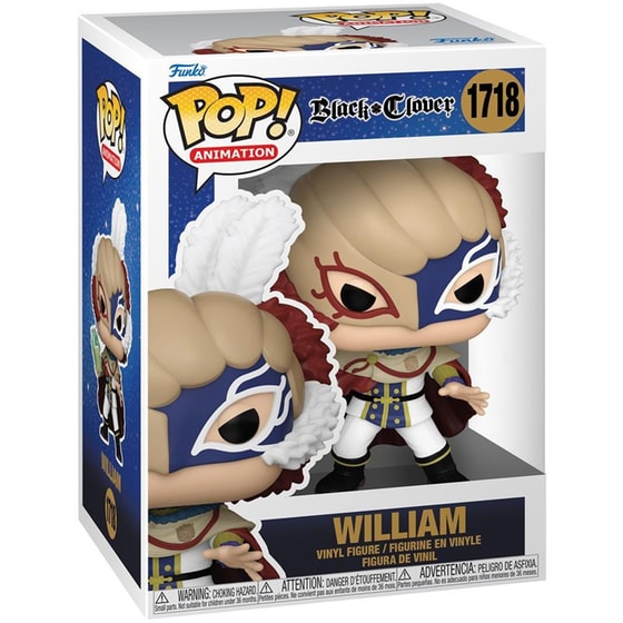 Funko Pop! Animation - Black Clover - William #1718 image 1