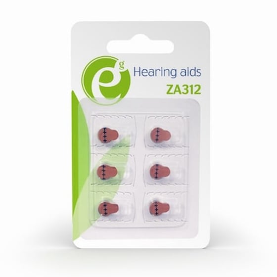 P Energenie Button Cell Za312 6-pack/p  Eg-ba-za312-01 image 0