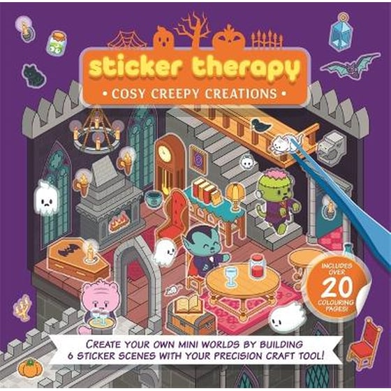 Sticker Therapy: Cosy Creepy Creations image 0
