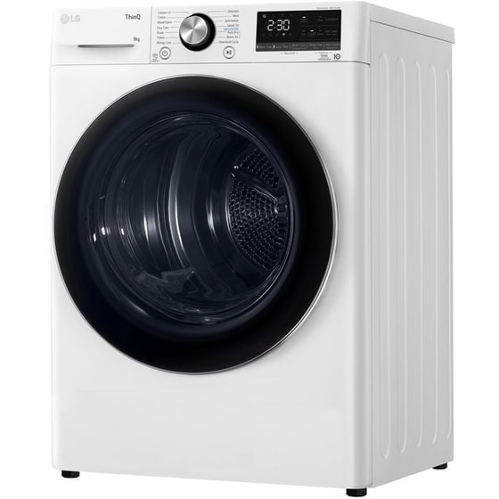 LG RH90V9AV2N 9 kg με Αντλία Θερμότητας Λευκό Στεγνωτήριο Ρούχων image 13