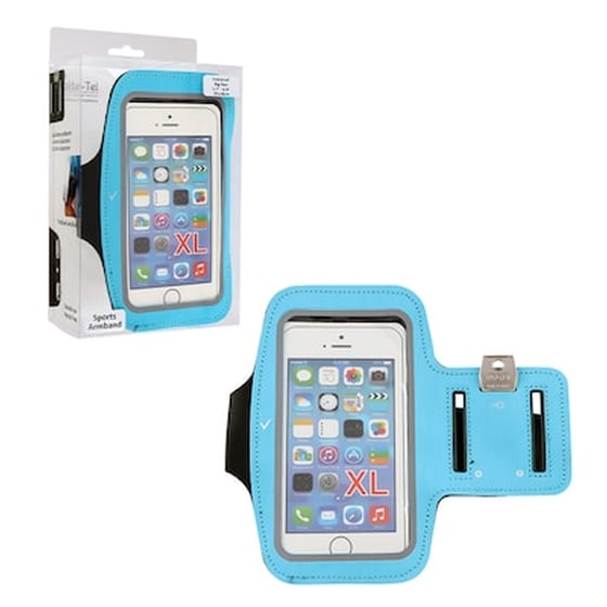 Θήκη Universal έως 6.9" - Volte-tel Sports Armband Luminus Big - Light Blue image 0