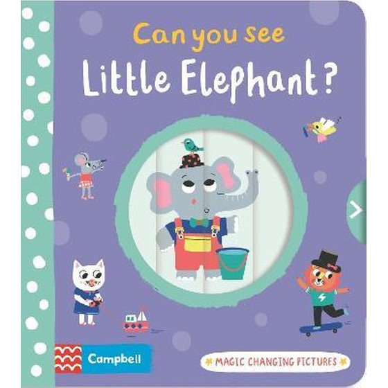 Can you see Little Elephant? : Magic changing pictures image 0
