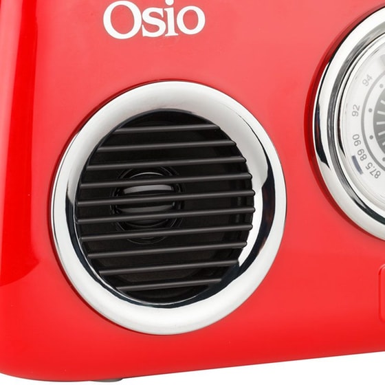 Φορητό Radio Osio OPR-3040R - Κόκκινο image 3