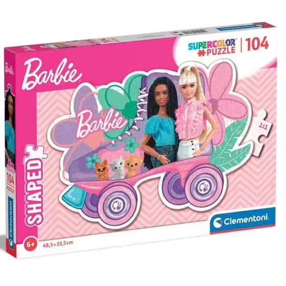 Παιδικό Παζλ Supercolor Barbie Clementoni (104 Κομμάτια) image 0