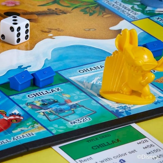 Επιτραπέζιο Παιχνίδι Monopoly Stitch image 3