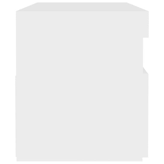 Έπιπλο Τηλεόρασης  VidaXL από Μοριοσανίδα 60x35x40cm - Λευκό image 2