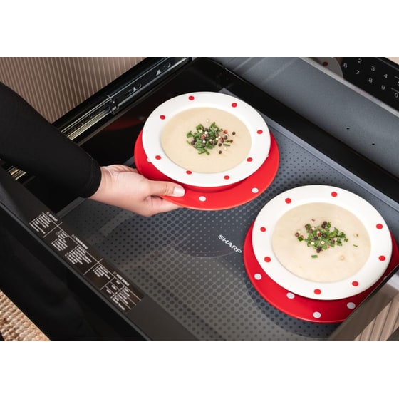 SHARP RINDS333FB 33 Lt Μαύρο Εντοιχιζόμενος Φούρνος Μικροκυμάτων image 6