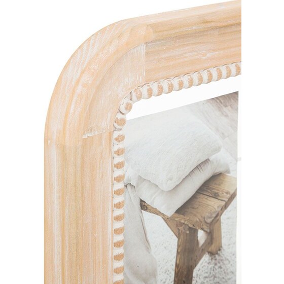 Κορνίζα Τοίχου Spitishop Ξύλινη 31x2.5x44 cm - Μπεζ image 1