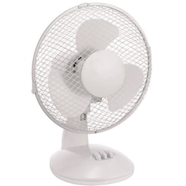 Eurolamp 147-29057 Επιτραπέζιος Ανεμιστήρας 25W 27cm Λευκό
