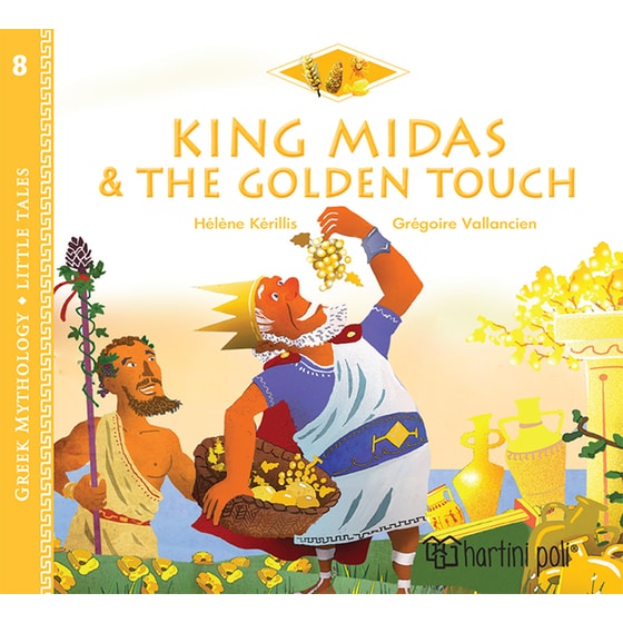 Greek Mythology Little Tales 8 King Midas And The Golden Touch image 0