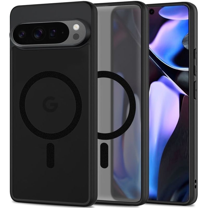 TECH-PROTECT Θήκη Google Pixel 9 / 9 Pro - Tech-protect Magmat Σκληρή Ημιδιάφανη Με Magsafe - Matte Black (5906302375042)